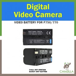 Video Battery NP-F750 Replacement Li-ion Battery for Sony CCD-TRV215 CCD-TR917 CCD-TR315 HDR-FX1000 HDR-FX7 HVR-V1U HVR-Z7U HVR-Z5U Camera as NP-F730 NP-F770